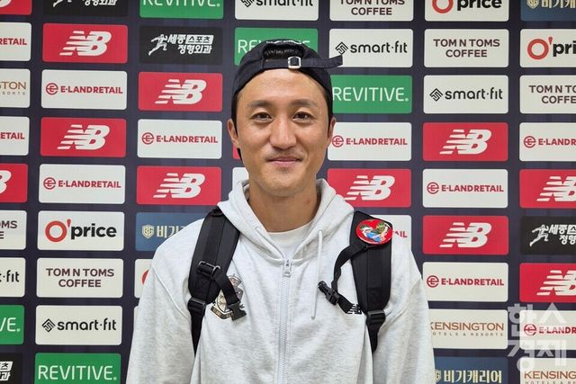 프로축구 K리그2(2부) 서울 이랜드 김오규. /류정호 기자