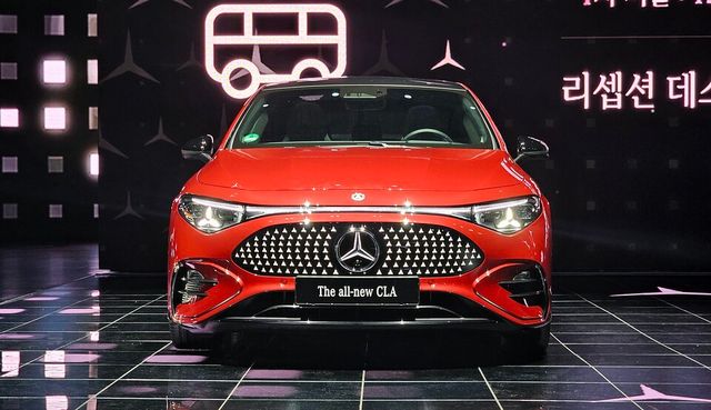 메르세데스-벤츠 '디 올-뉴 CLA'의 외관./곽호준 기자