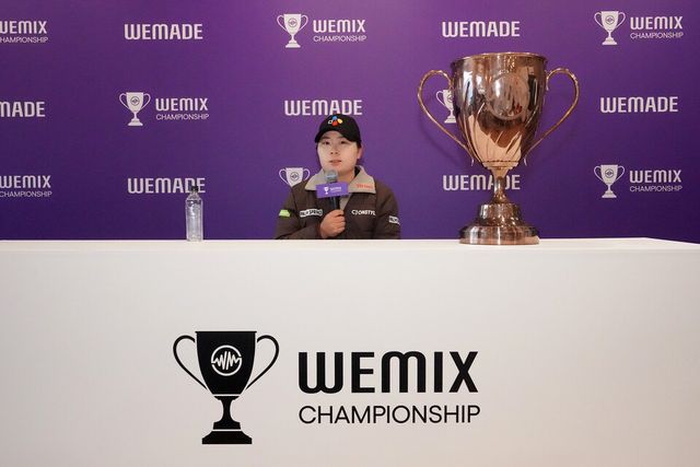 홍정민. /위믹스 챔피언십 조직위원회 제공