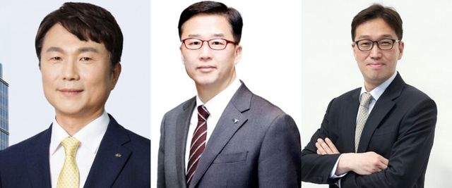 (왼쪽부터) 구본욱 KB손해보험 대표,&nbsp; 배성완 하나손해보험 대표,&nbsp; 강병관 신한EZ손해보험 대표. 사진/각 사&nbsp;