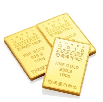 대폭 조정 국면에 들어서 국제 금 시세가 바닥을 찍고 다시 비상하기 위해 움직이고 있다. / 사진=금거래소 제공