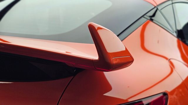 제네시스 'GV60 마그마'의 리어 스포일러./곽호준 기자