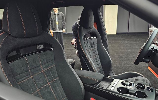 제네시스 'GV60 마그마'의 버킷시트./곽호준 기자