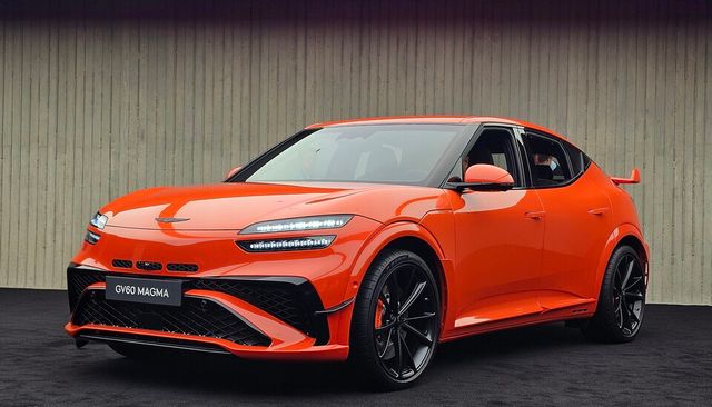 제네시스 'GV60 마그마'의 외관./곽호준 기자