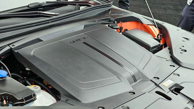 제네시스 'GV60 마그마'의 엔진룸./곽호준 기자