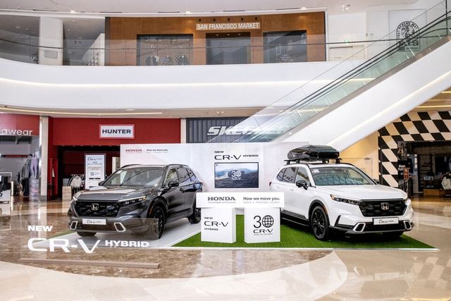 스타필드 하남서 진행된 '혼다 뉴&nbsp;CR-V&nbsp;하이브리드 익스피리언스 위크' 이벤트 현장./혼다코리아
