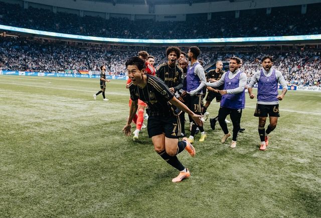 LAFC 손흥민(맨 왼쪽). /구단 페이스북