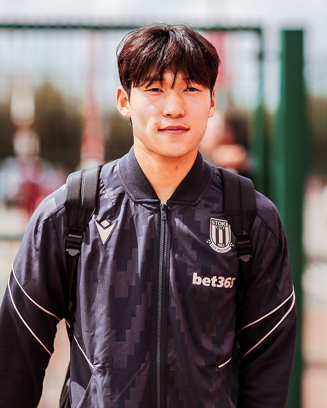 스토크시티 배준호. /스토크시티 구단 페이스북