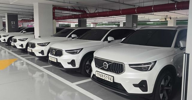 지난 3일 쏘카가 론칭한 '시승하기' 서비스의 볼보 시승차량의 모습./쏘카