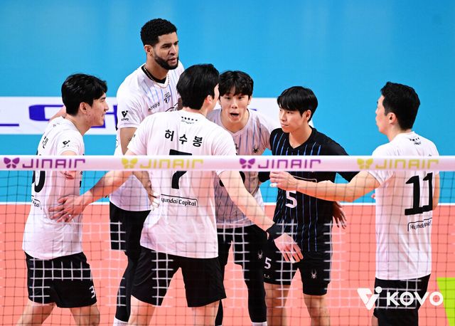 프로배구 V리그 남자부 현대캐피탈. /KOVO 제공