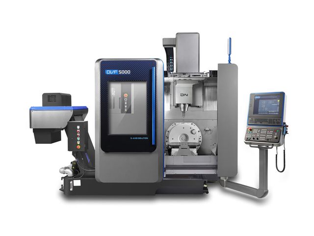 DN솔루션즈의 5축 머시닝센터 ‘DVF 5000’ 2세대 제품 이미지./DN솔루션즈