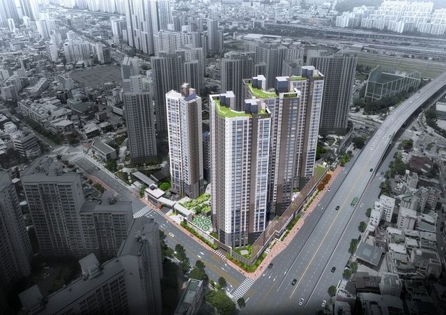 '힐스테이트 가야' 투시도./현대건설