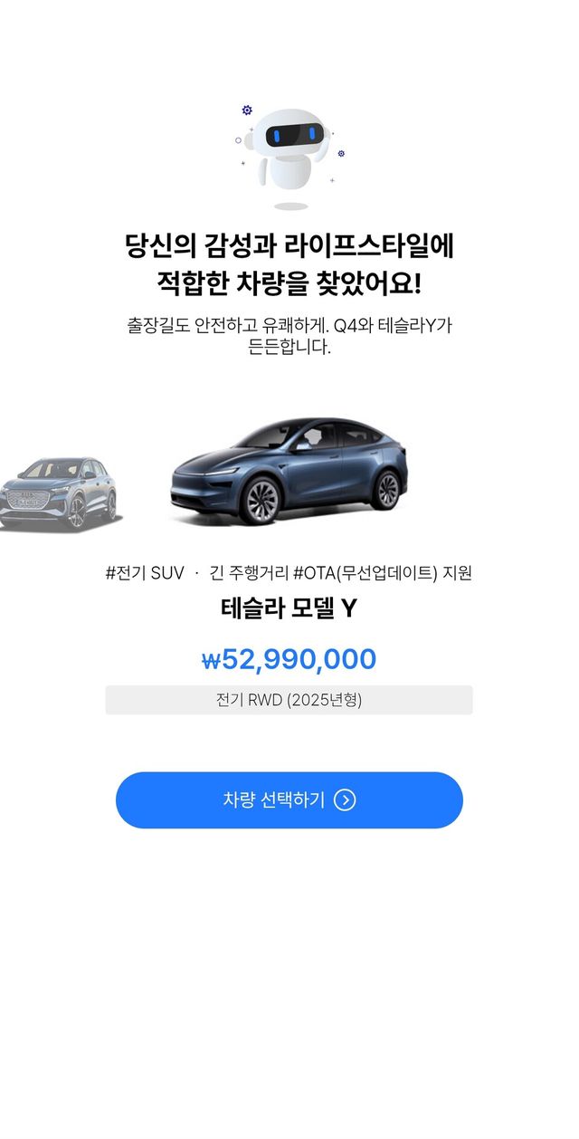 우리금융캐피탈이 공개한 '초개인화 모빌리티 금융 서비스 PoC' / 우리금융캐피탈 제공