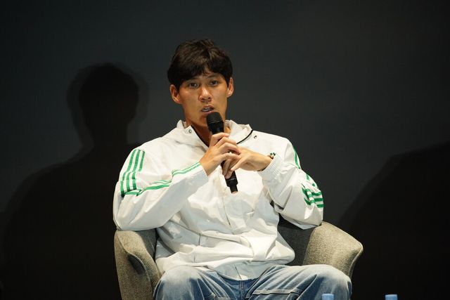 5일 전주월드컵경기장 내 팬 익스피리언스 센터에서 K리그1 우승 미디어데이에 참석한 최철순. /전북 현대 제공