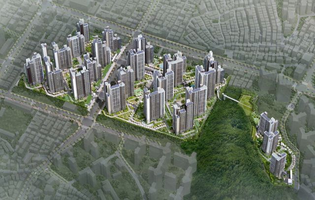 힐스테이트광명11(가칭) 조감도./현대건설