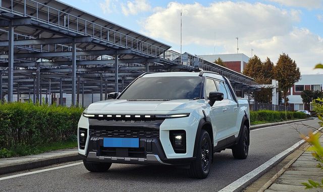 KGM '무쏘EV'의 외관./곽호준 기자