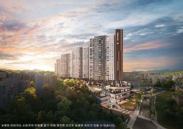 의정부 ‘탑석 푸르지오 파크7’ 투시도./대우건설