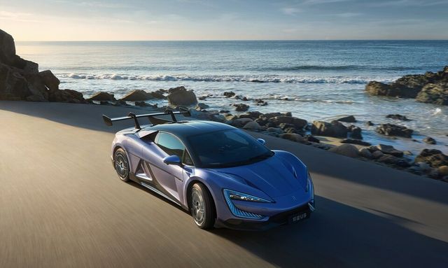 BYD의 프리미엄 브랜드 양왕의 고성능 하이퍼카 'U9'의 외관./삼천리EV