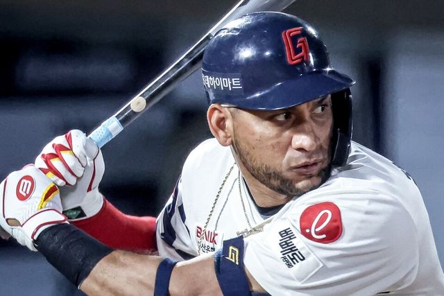 레이예스. /롯데 자이언츠 제공