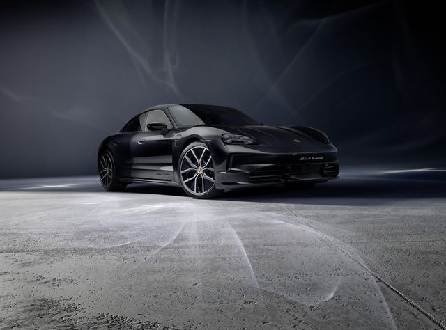 포르쉐 '타이칸 4S 블랙 에디션'의 외관./포르쉐코리아