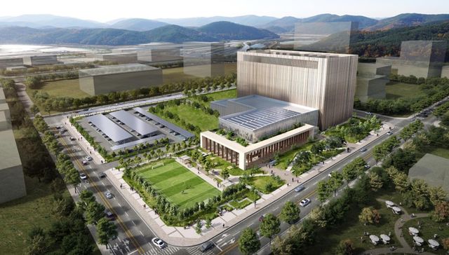 전라남도 1호 데이터센터인 ‘장성 파인데이터센터’ 조감도./CJ올리브네트웍스