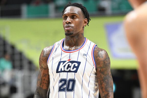 프로농구 부산 KCC 시절 라건아. /KBL 제공