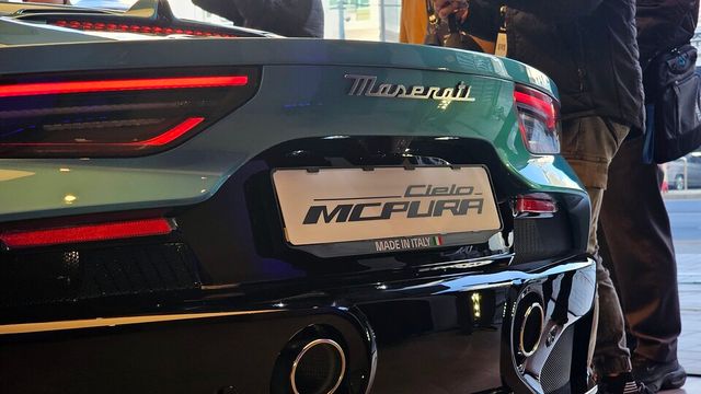 마세라티&nbsp;'MC푸라(MCPURA)'의 후면./곽호준 기자