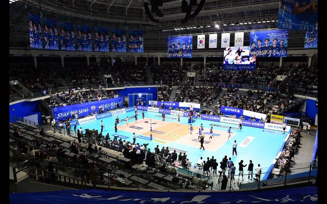 우리카드의 홈구장 장충체육관 전경. / 우리금융그룹 제공