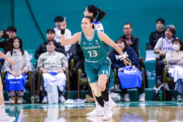 부천 하나은행 김정은. /WKBL 제공