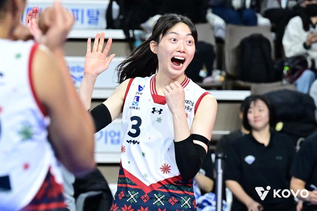 김다인. /한국배구연맹 제공