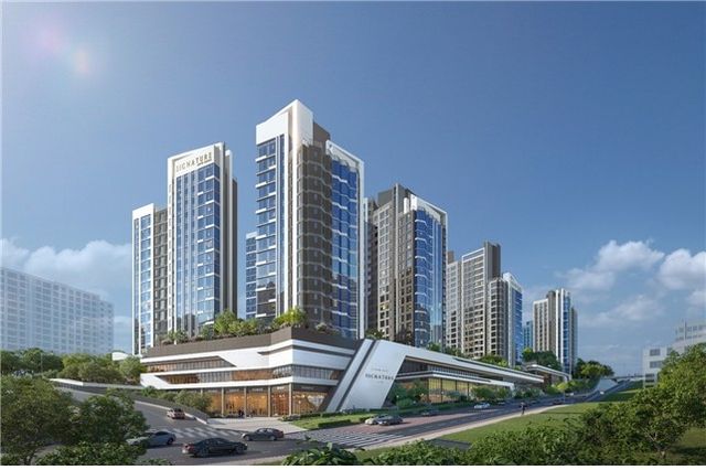 미아4-1구역 재건축정비사업 투시도./롯데건설