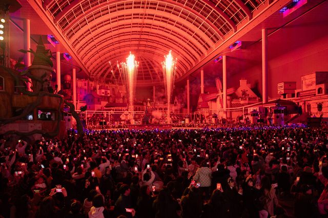 롯데월드 한 해 마무리 카운트다운 모습. /롯데월드 제공