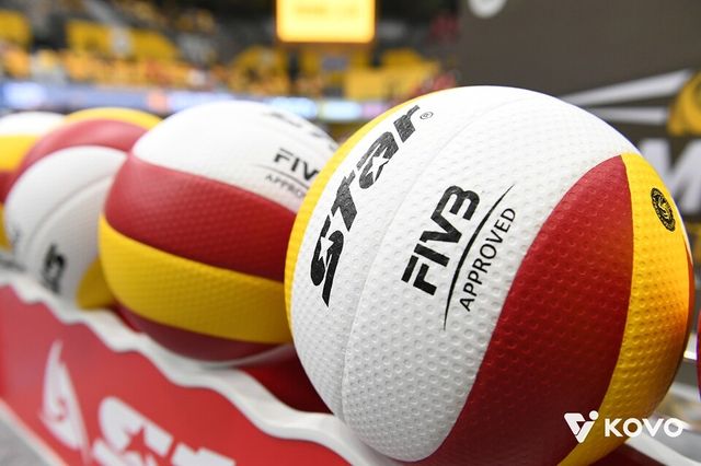 V리그 배구공. /한국배구연맹 제공