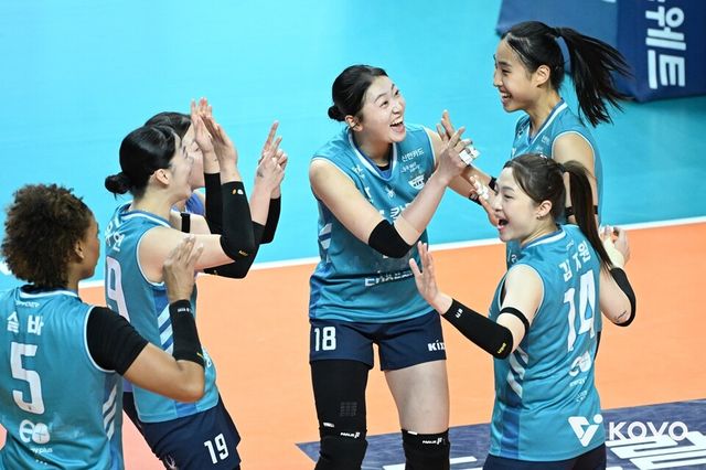 GS칼텍스 선수단. /KOVO 제공