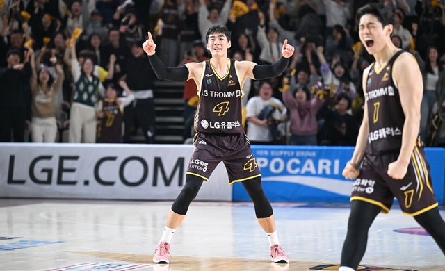 창원 LG 양홍석(4번). /KBL 제공