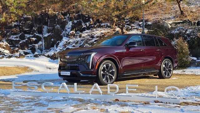 캐딜락 '에스컬레이드 IQ'의 외관./곽호준 기자