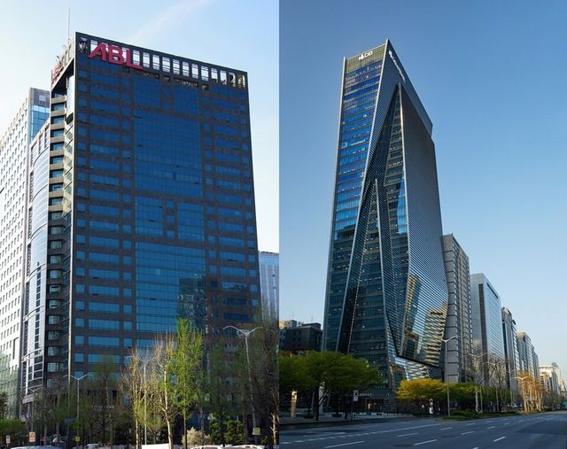 ABL생명, DB생명 외관. 사진/각사