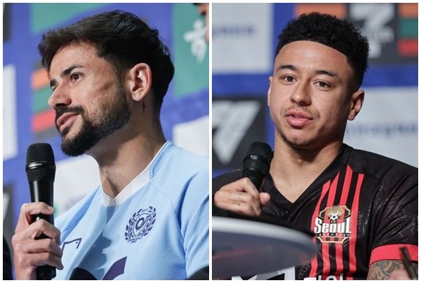 대구FC 세징야(왼쪽)와 FC서울 린가드. /한국프로축구연맹 제공