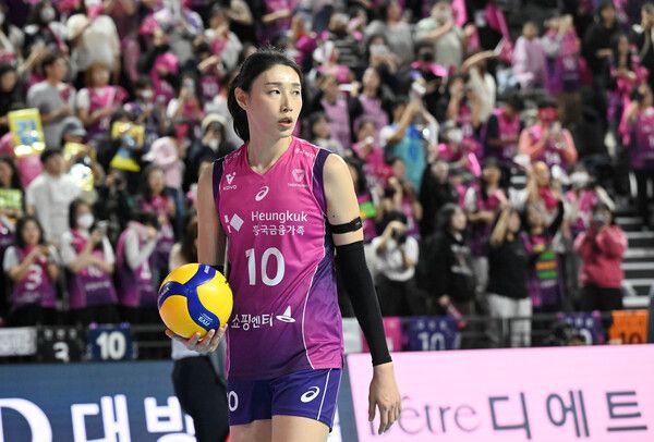 흥국생명 김연경. /한국배구연맹 제공