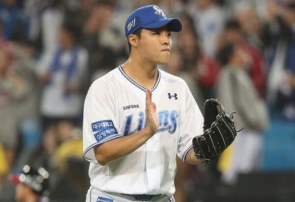 프로야구 삼성 라이온즈 투수 김윤수. /연합뉴스