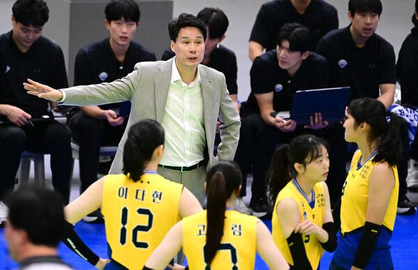 강성형 현대건설 감독. /한국배구연맹 제공
