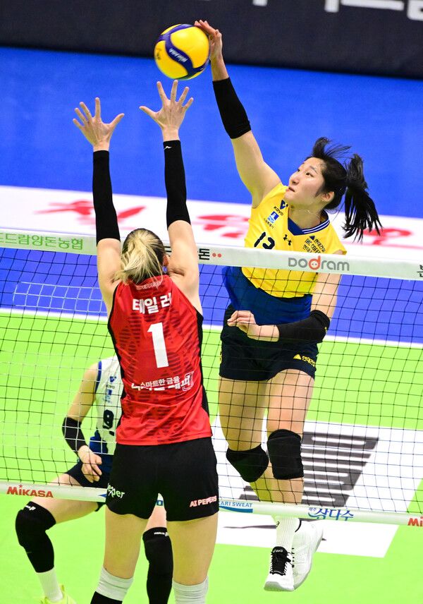 프로배구 V리그 여자부 현대건설 정지윤. /한국배구연맹 제공