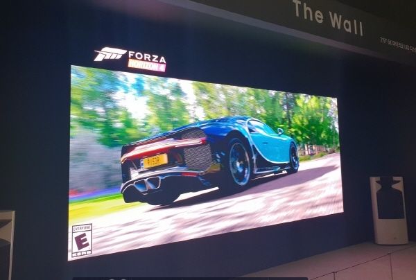 삼성전자의 마이크로LED TV '더 월' / 사진 = 한스경제