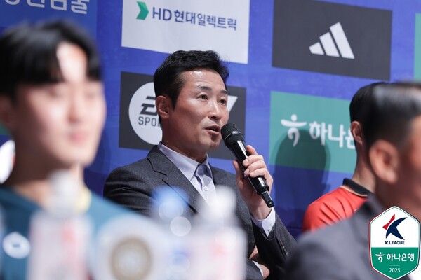 이을용 경남FC 감독. /한국프로축구연맹 제공
