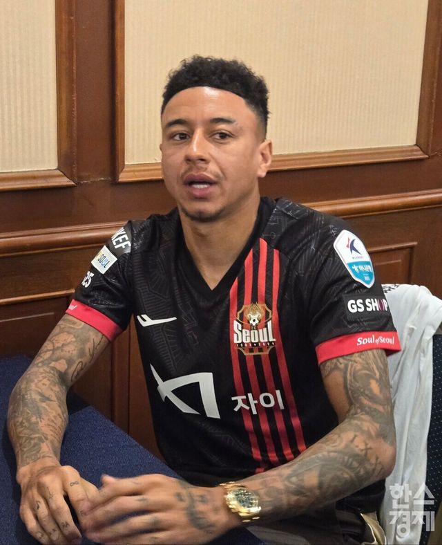 FC서울 주장 제시 린가드가 지난 13일 2025시즌 프로축구 K리그 활약에 대한 각오를 전하고 있다. /박종민 기자