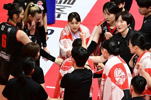 프로배구 V리그 여자부 페퍼저축은행. /한국배구연맹 제공