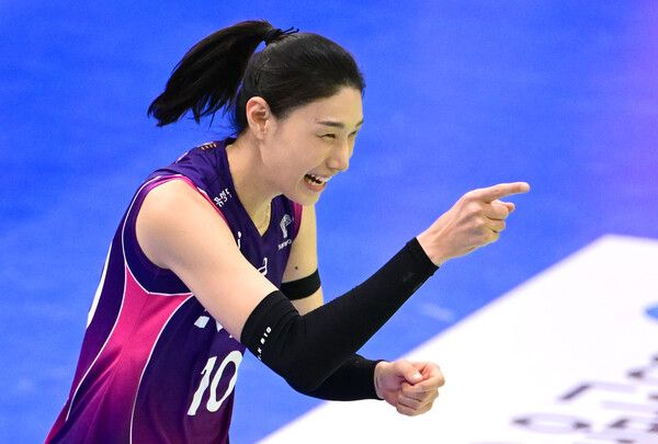 프로배구 V리그 여자부 흥국생명 김연경. /한국배구연맹 제공