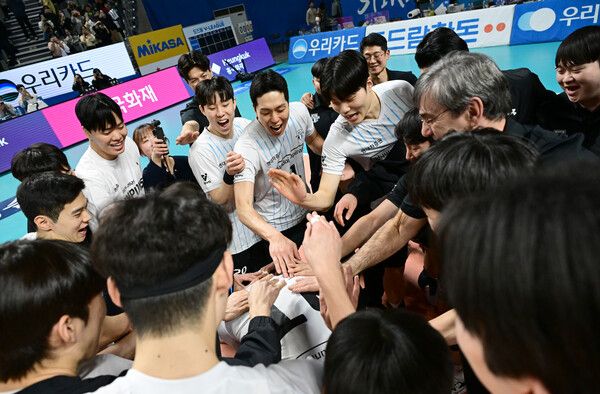 프로배구 V리그 남자부 천한 현대캐피탈 스카이워커스. /한국배구연맹 제공