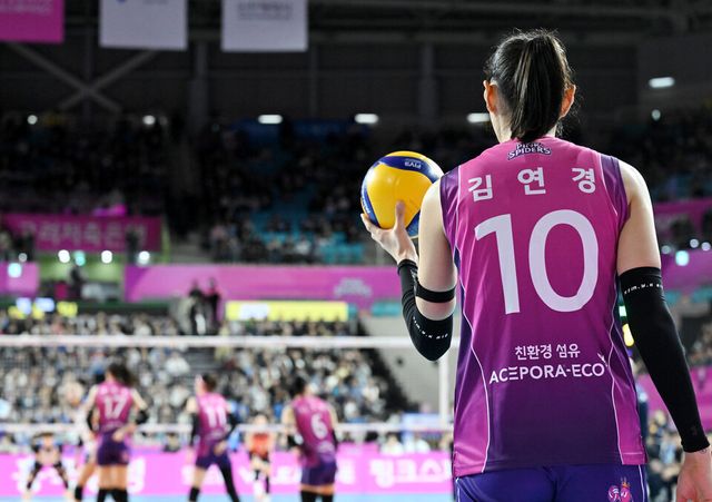 프로배구 V리그 여자부 흥국생명의 김연경. /KOVO 제공