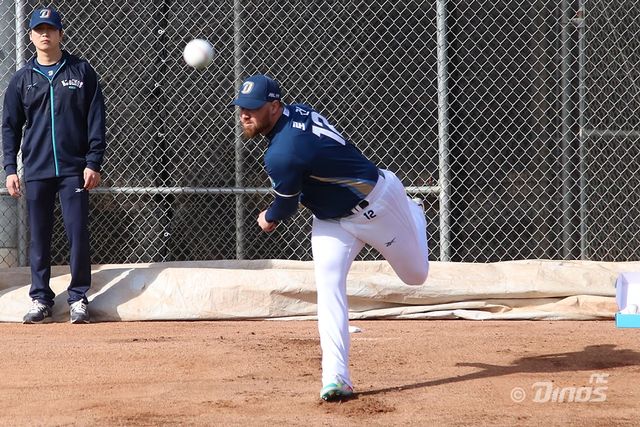 프로야구 NC 다이노스 선발 투수 로건 앨런. /NC 제공